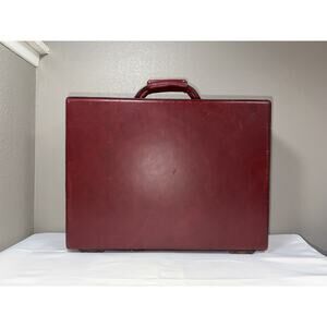 Hartmann Belting Leather Briefcase Attache Very Nice
